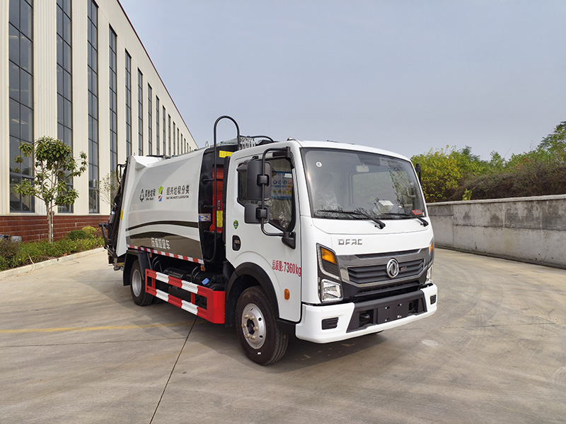 3308軸距新款7-8方壓縮垃圾車