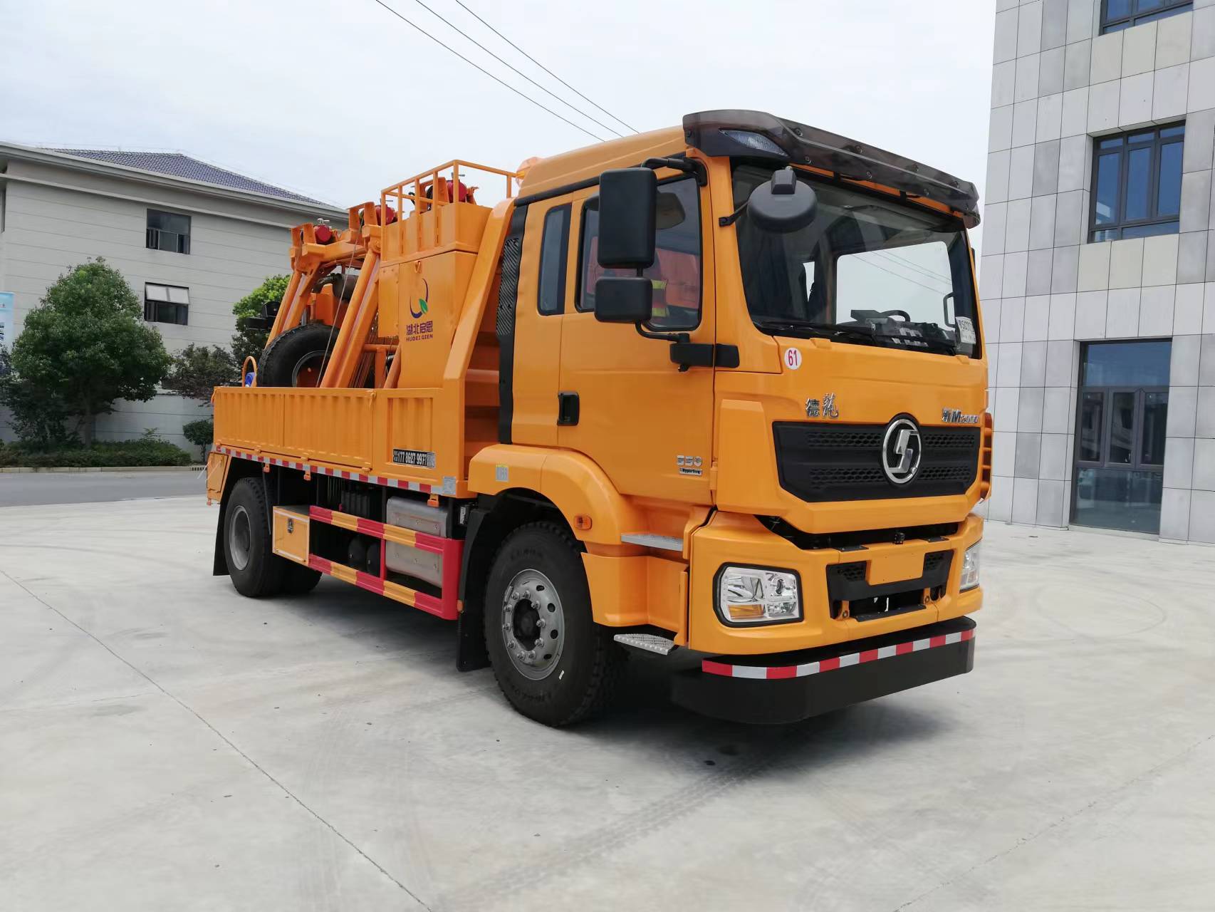 陜汽德龍X3000單橋打撈車/專用清障車